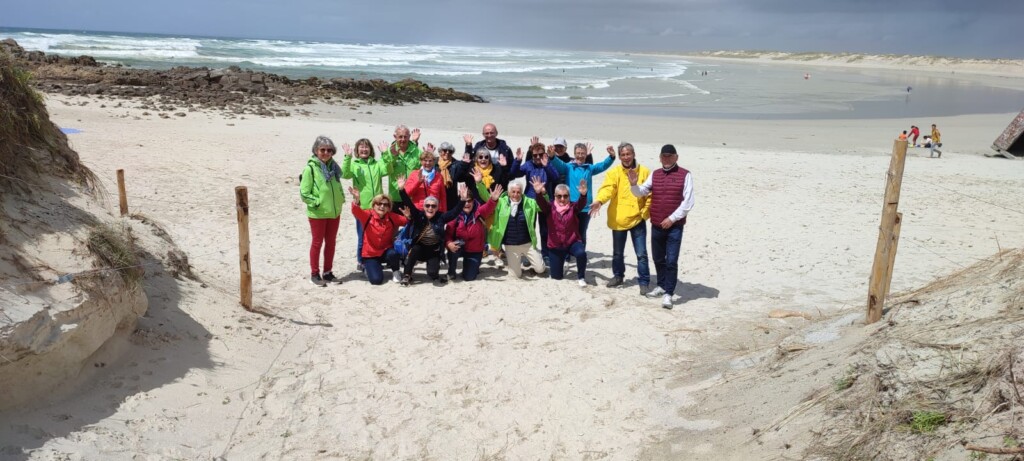 photo de groupe courir à ploudaniel 2024