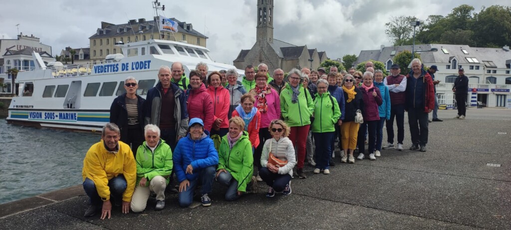 photo de groupe courir à ploudaniel 2024